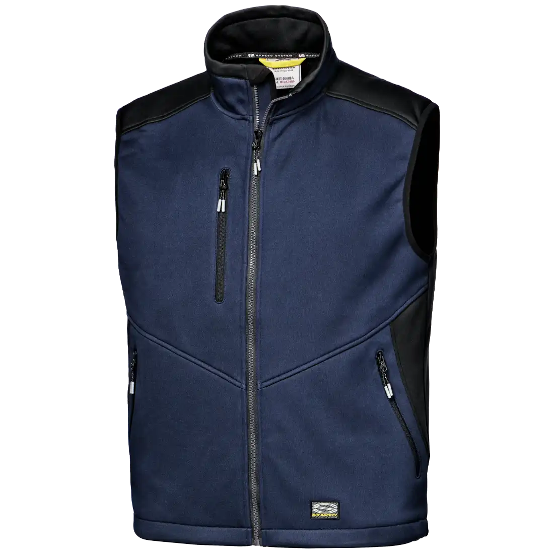 SIR SAFETY GUINEA Work Waistcoat MEN - Reflective Piping