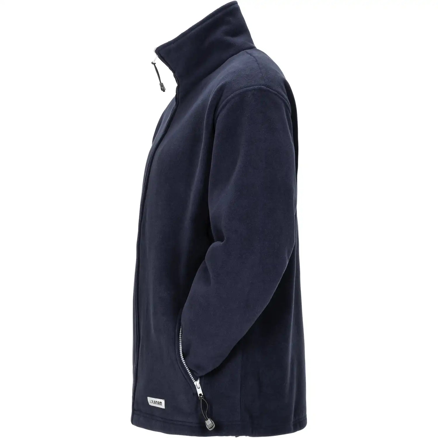 Planam Outdoor Stream Fleecejacke marine/camel XS marine/camel - Produktbild ohne Model