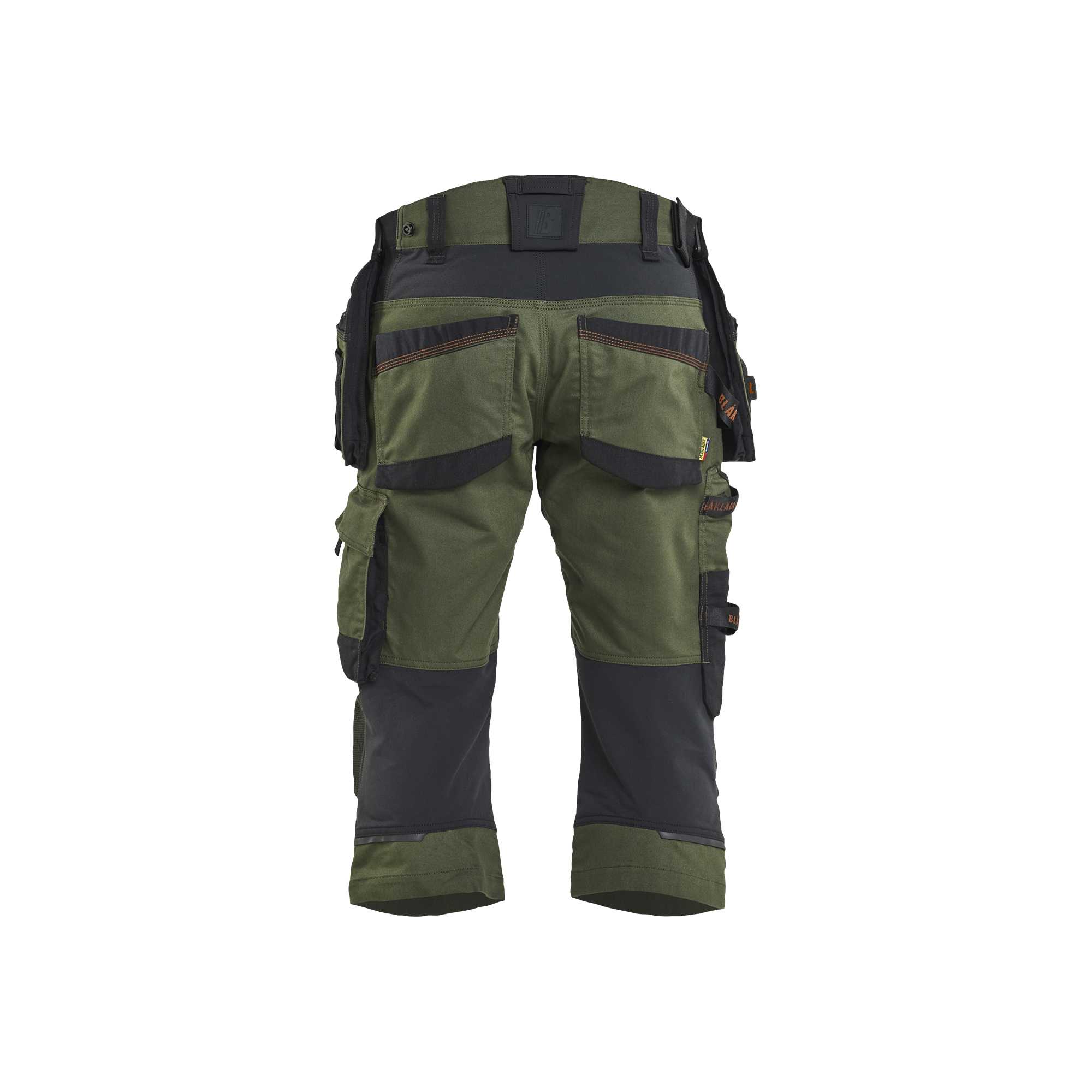 BLAKLADER 19771149 STRIKER Pirate trouser with stretch Work Pirate Bermuda Men - CORDURA Denim