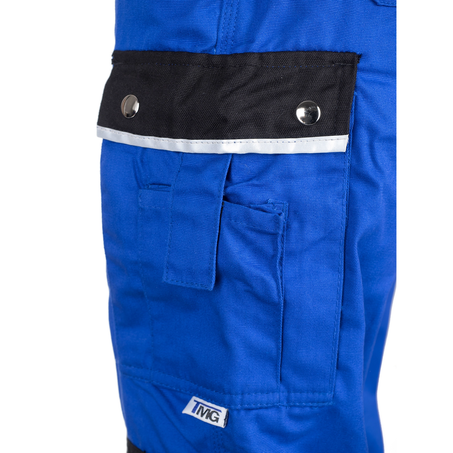 TMG Style Work trousers blue - Bundhose-Style-blue-detail-2