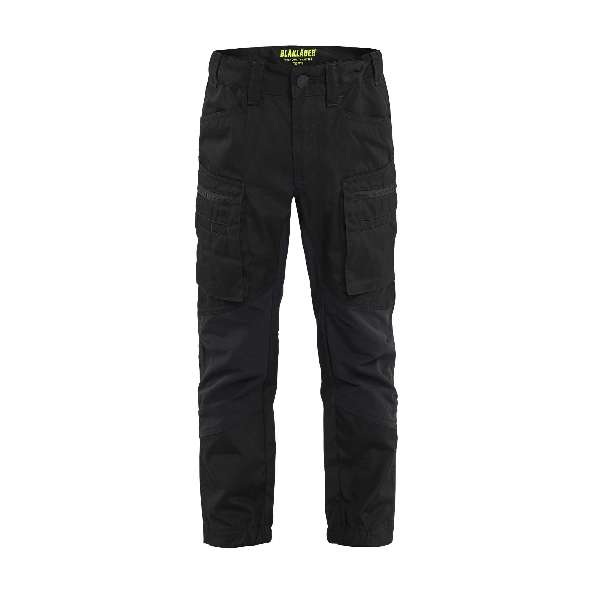 BLAKLADER 52201845 Children’s Stretch Trousers Work Trousers Men - stretch panels