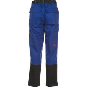 Planam Weld Shield Bundhose kornblumenblau/schwarz 102 kornblumenblau/schwarz - Produktbild ohne Model