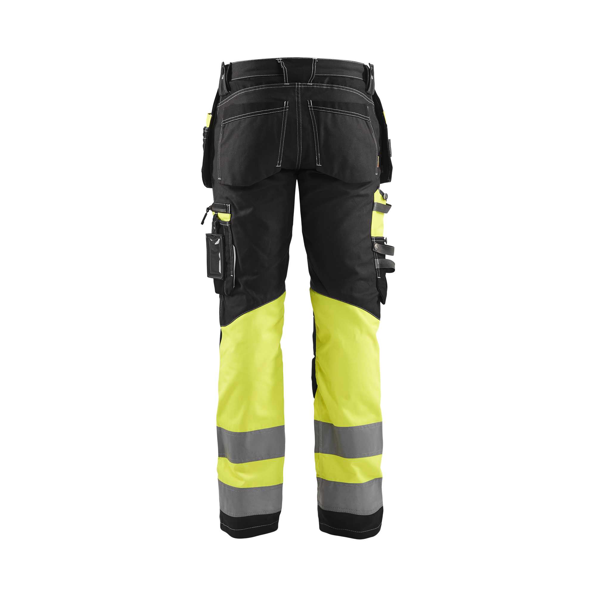 BLAKLADER 17941370 Hi Vis Reflective Work Trousers Men - 100% Cotton
