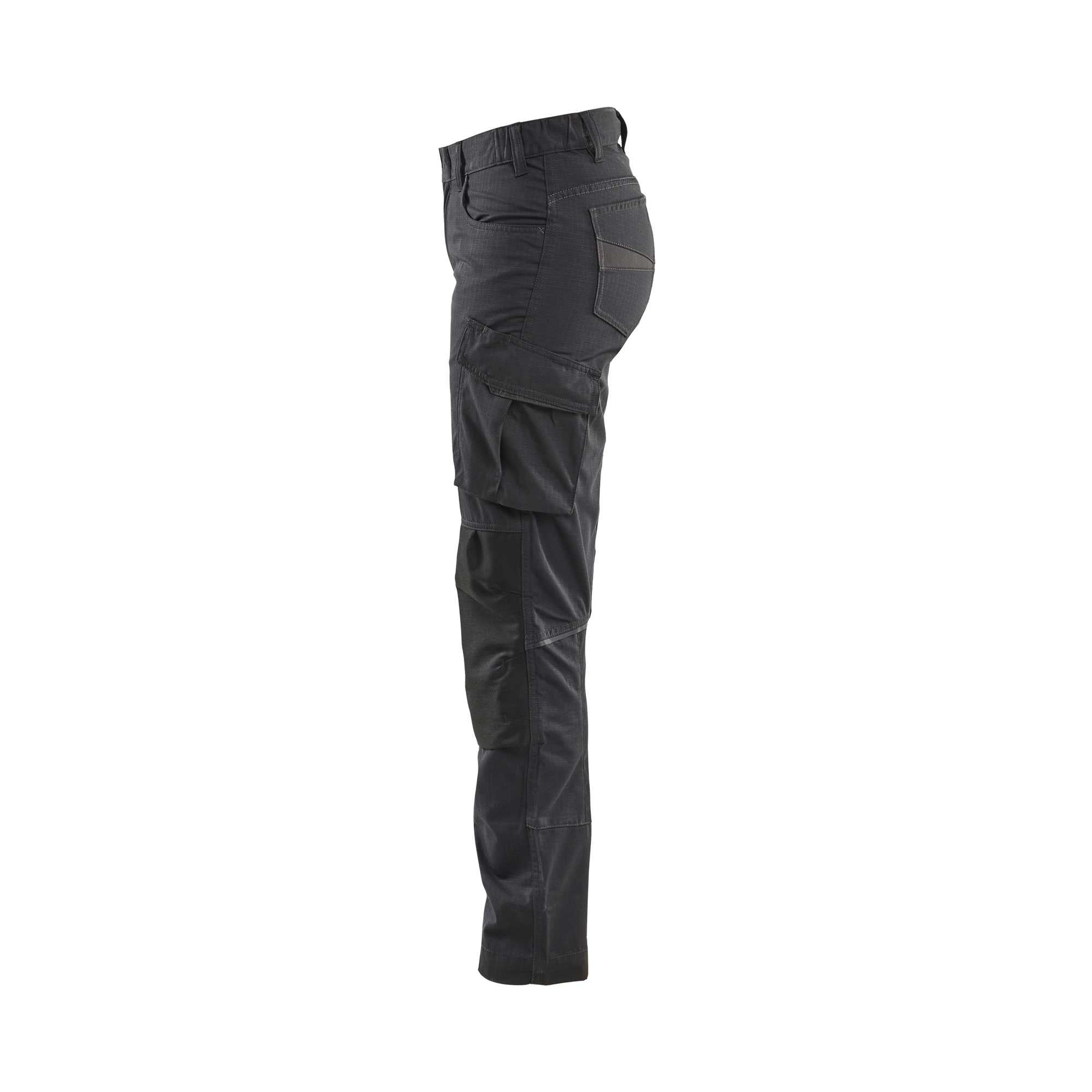 BLAKLADER 71951330 | Dames servicetrousers met stretch Hi Vis Reflecterende Werkbroek Dames - Ripstopstof