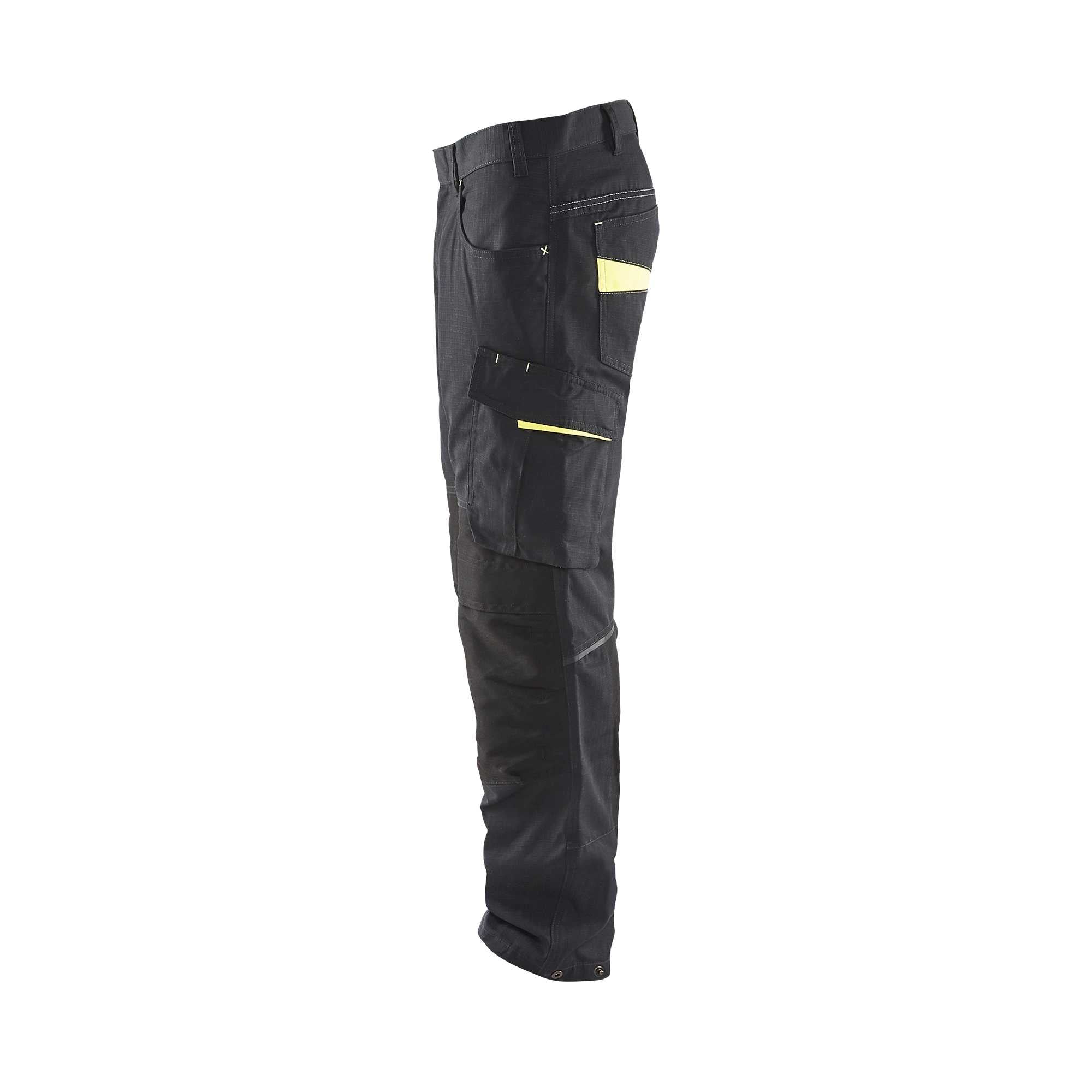 BLAKLADER 14951330 | Service Trousers with Stretch Work Trousers Men - Ripstop Fabric