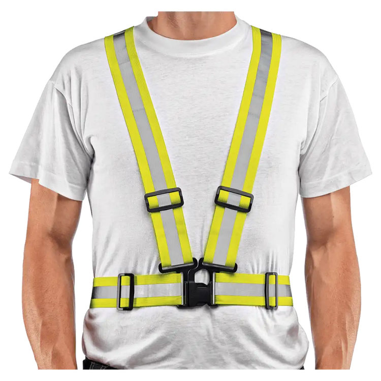 REFLECTIVE TRÄGER - Hi-Vis Reflektierendes Band - Schnellverschluss - Vorne verstellbar