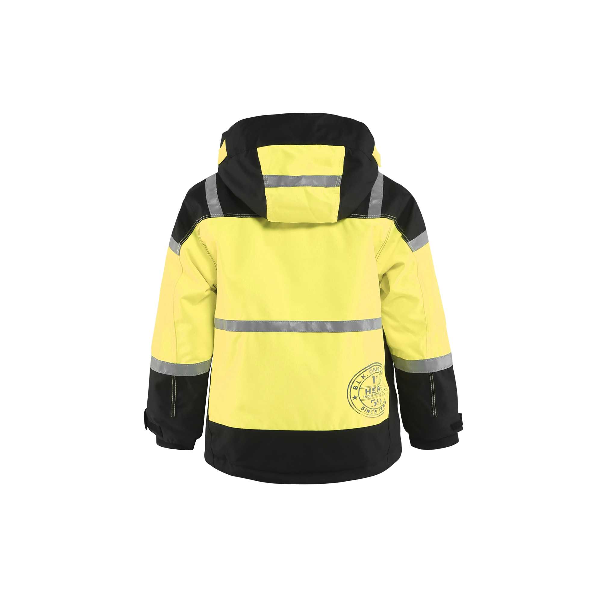 BLAKLADER 48581977 Children's Winter Jacket Hi Vis Reflective Work Jacket MEN - Waterproof