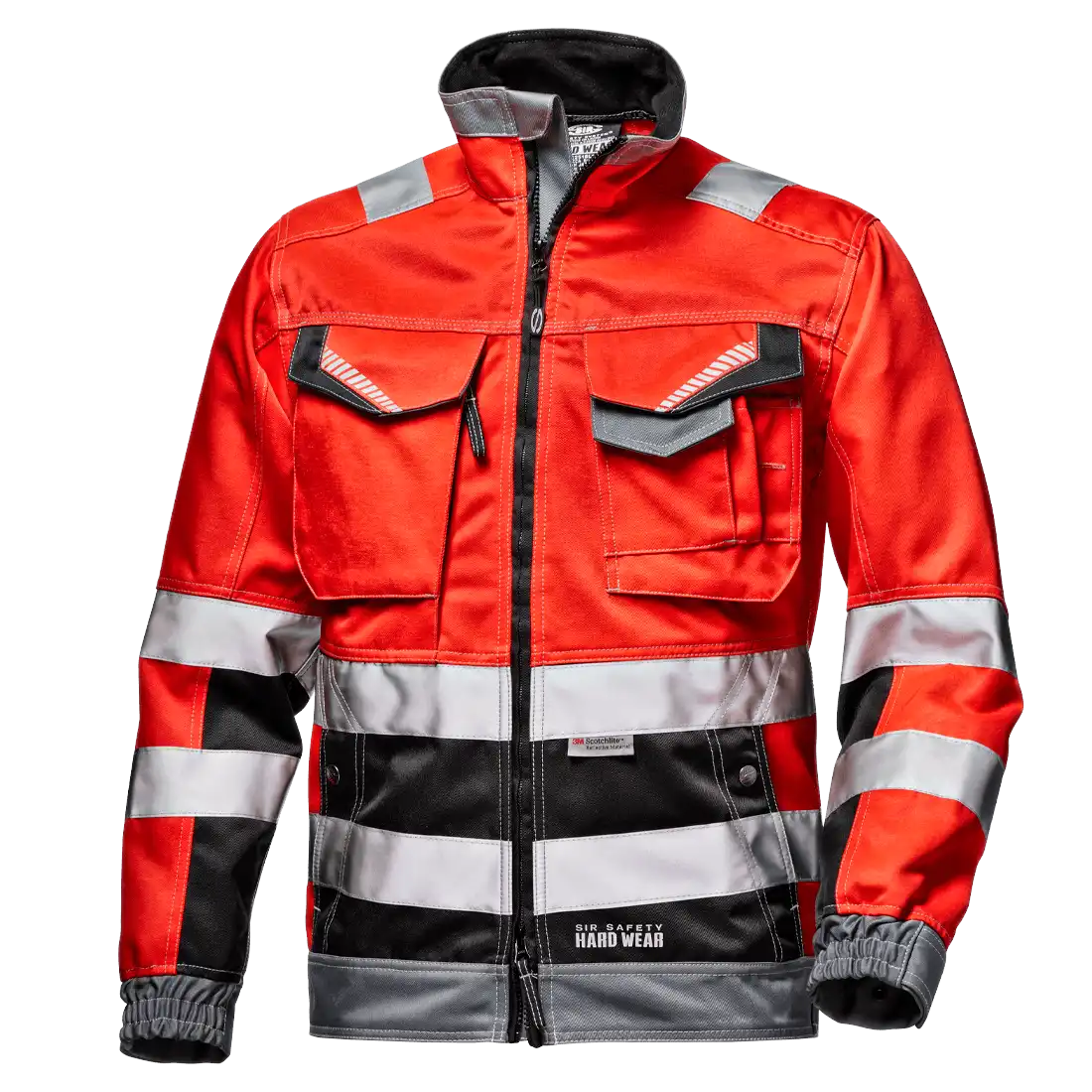 RUSH JACKET Workjacket - Class 3 - Hi-Vis Reflective Bands - Water Repellent - Image 1