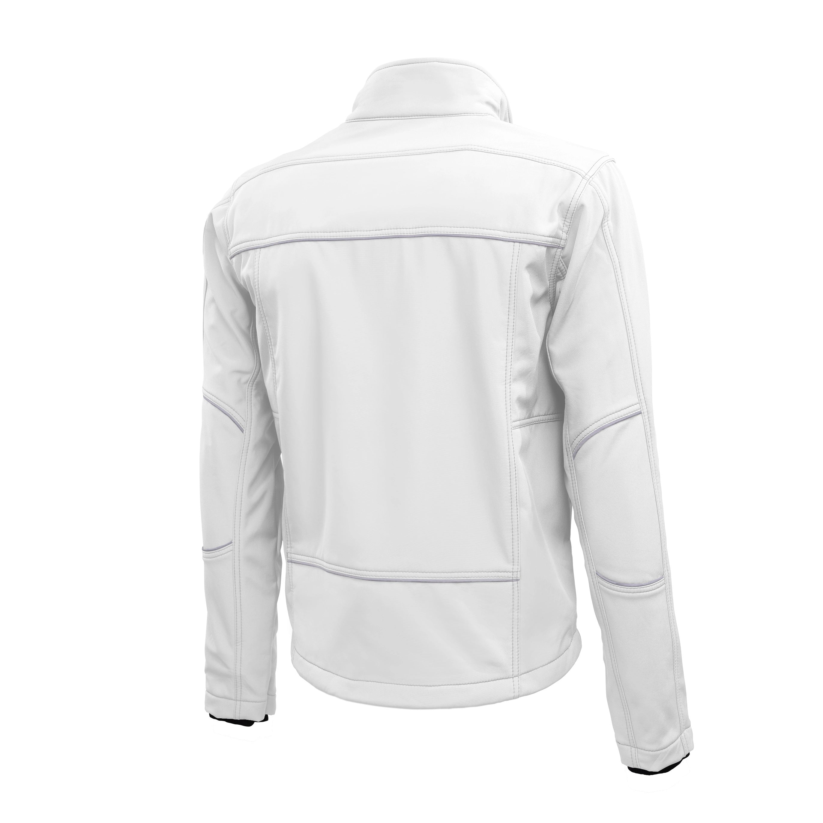 TMG Kult Worker Softshell jacket white - KW-220030_Softshelljacke_weiss_hinten_1920x1920
