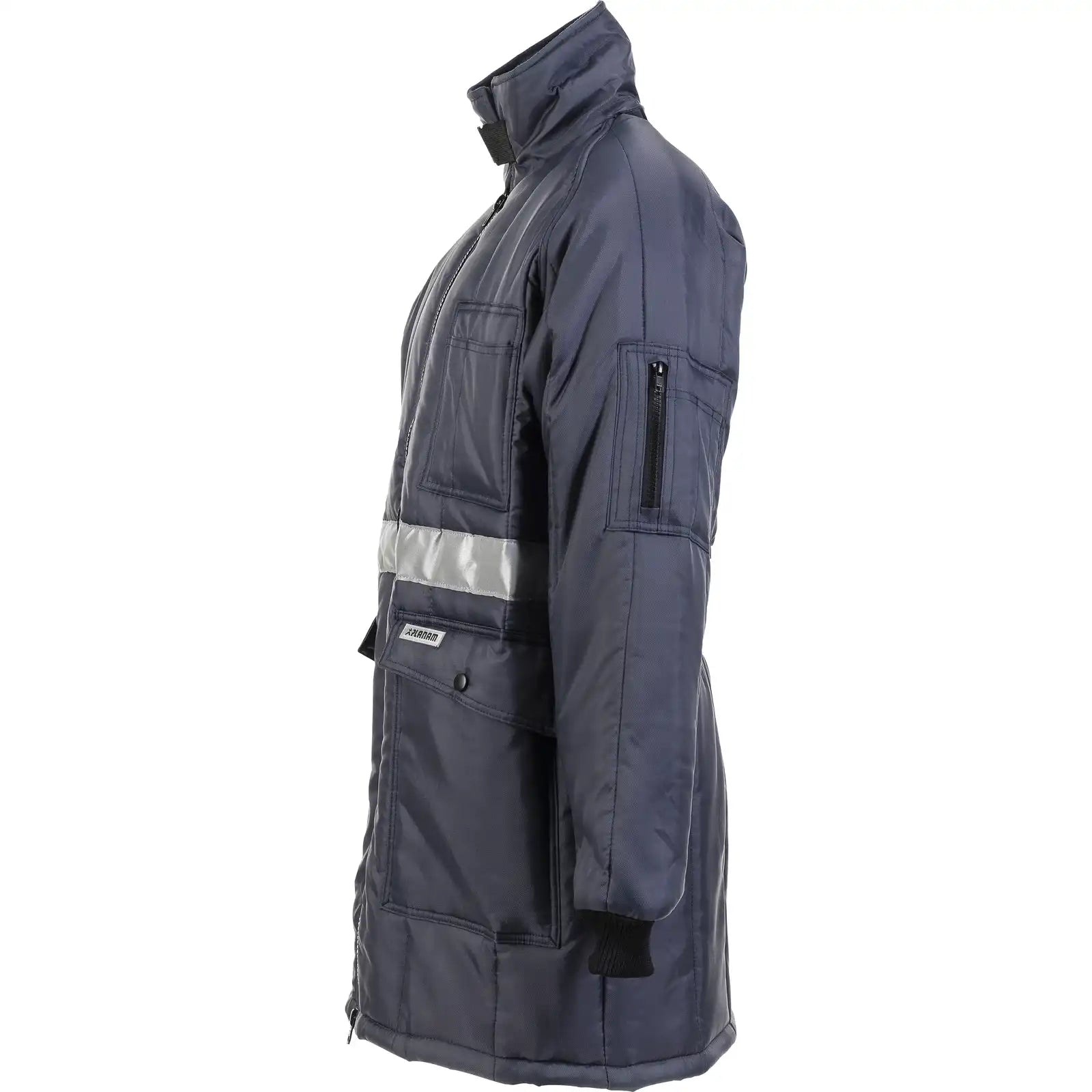 Planam Kühl-/Gefrierhaus Kühlhaus Parka marine, Innenfutter rot S marine, Innenfutter rot - Produktbild ohne Model