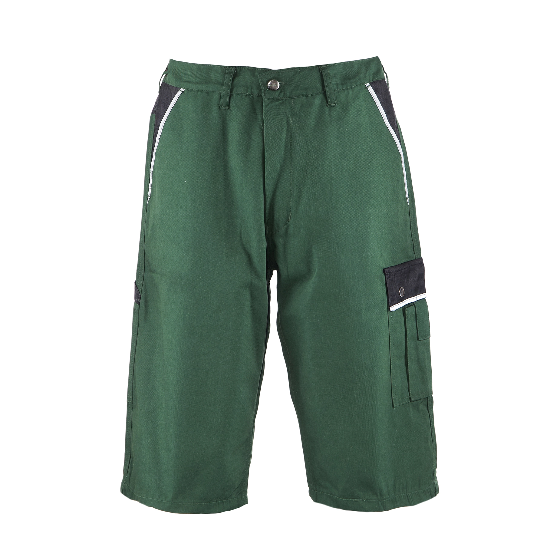 TMG Style Work shorts green - Shorts-green-front