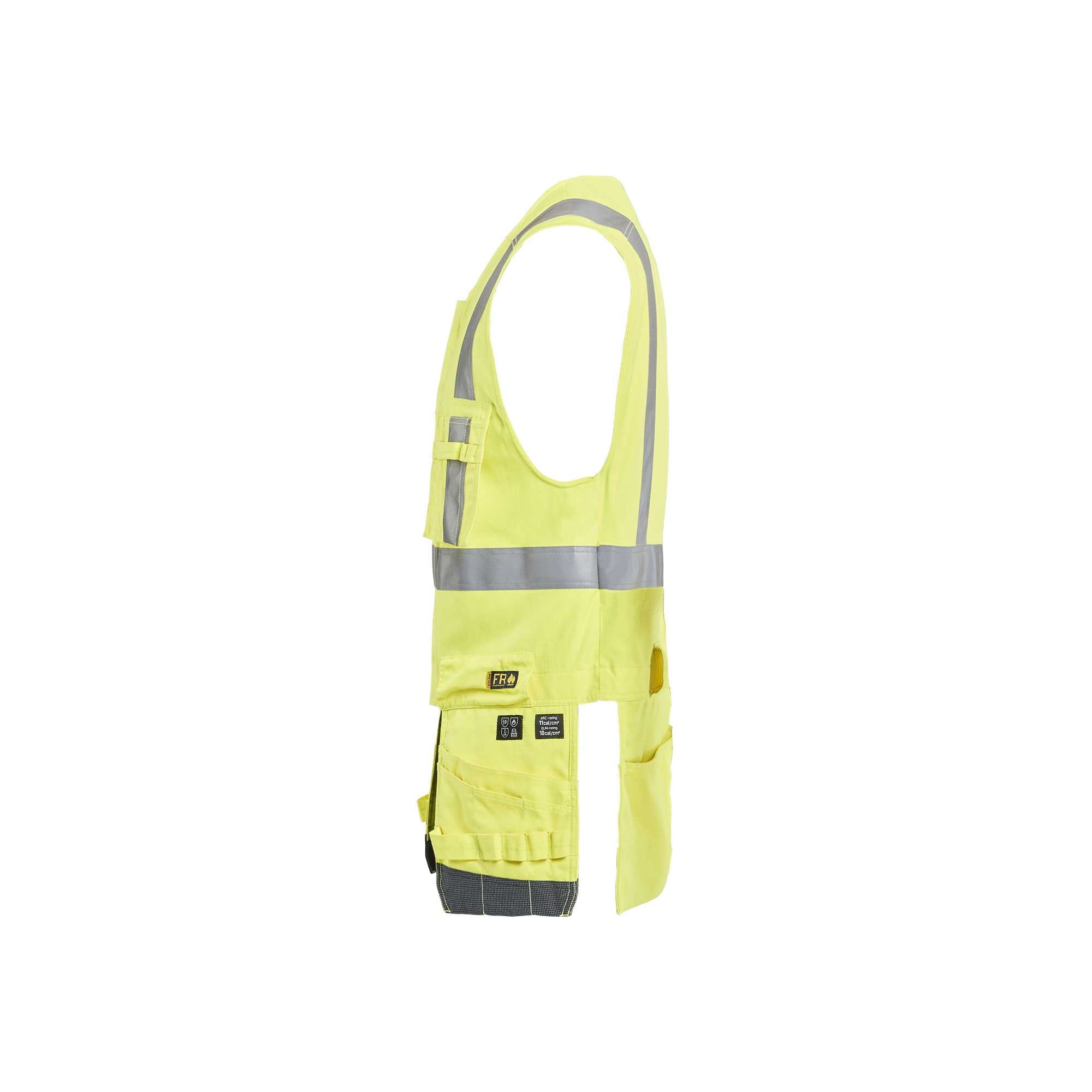 BLAKLADER 30891512 MULTINORM INHERENT WAISTCOAT Hi Vis Reflective Work Waistcoat MEN - Flame Retardant