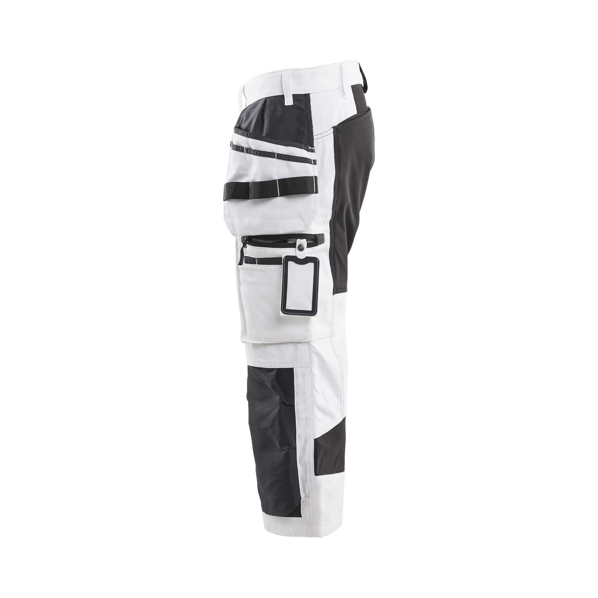 BLAKLADER 19121310 Pirate trousers Painter with stretch Work Pirate Bermuda Men - 100% Cotton Canvas