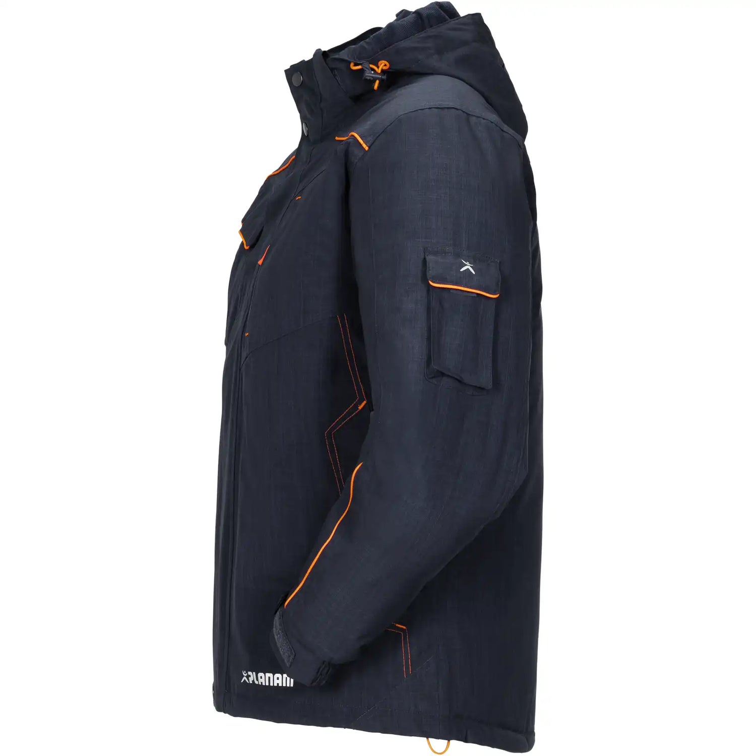 Planam Outdoor Neon Jacke marine/orange S marine/orange - Produktbild ohne Model