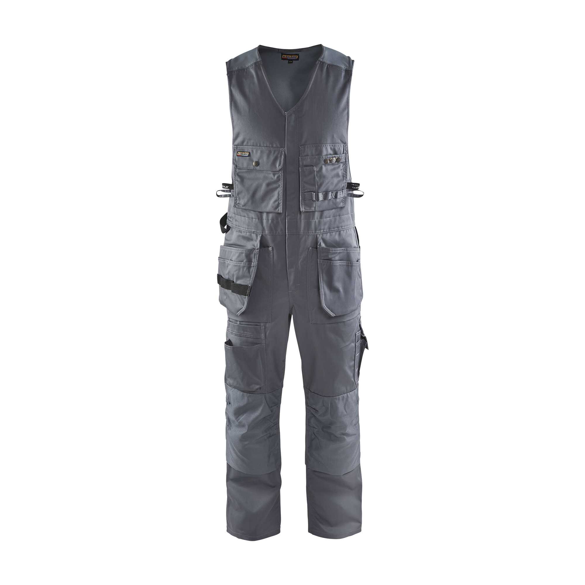 BLAKLADER 26521860 Sleeveless Overalls Work Overall Men - twill fabric