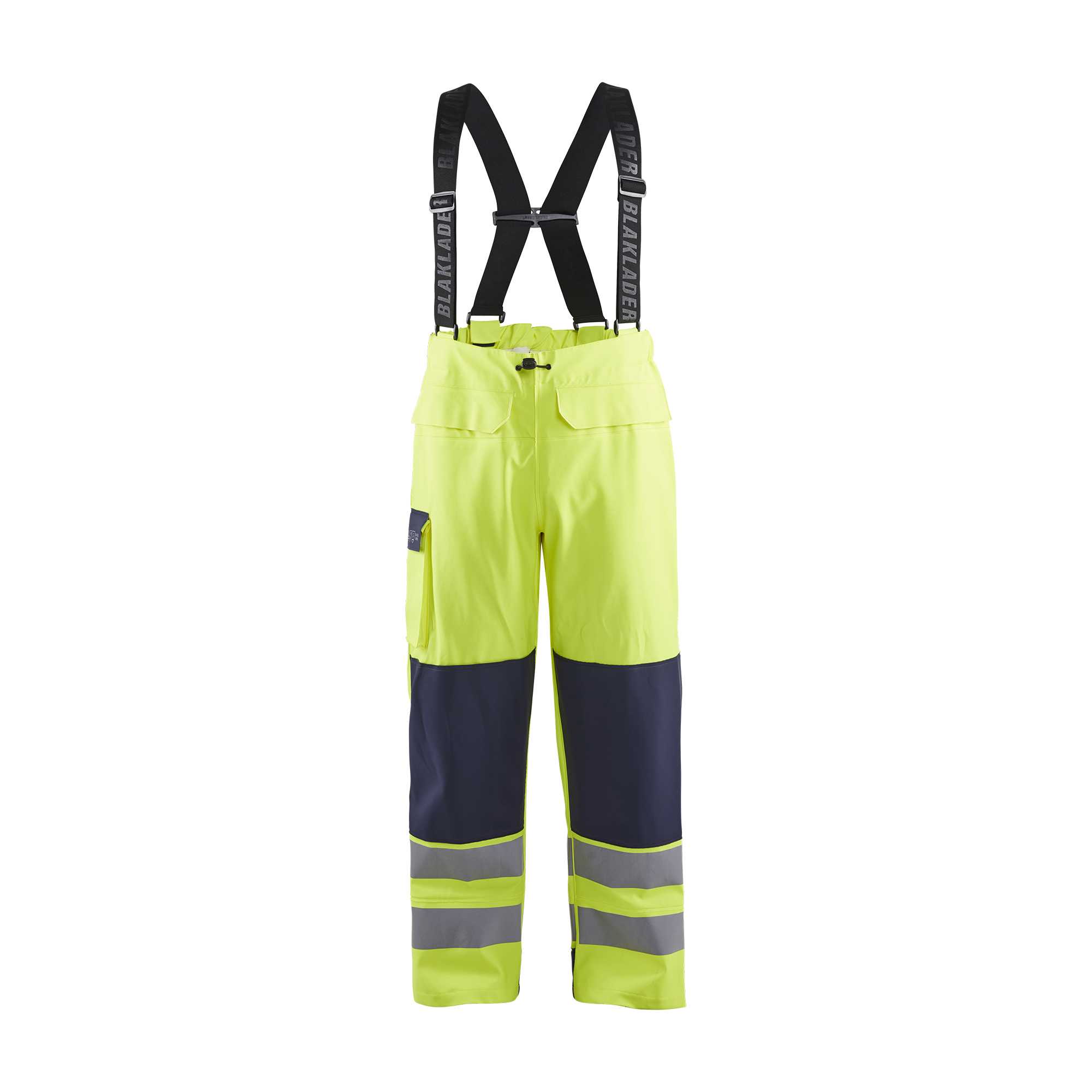 BLAKLADER 13132022 Multinorm rain trousers Level 2 Hi Vis Reflective Work Trousers Men - Water Repellent
