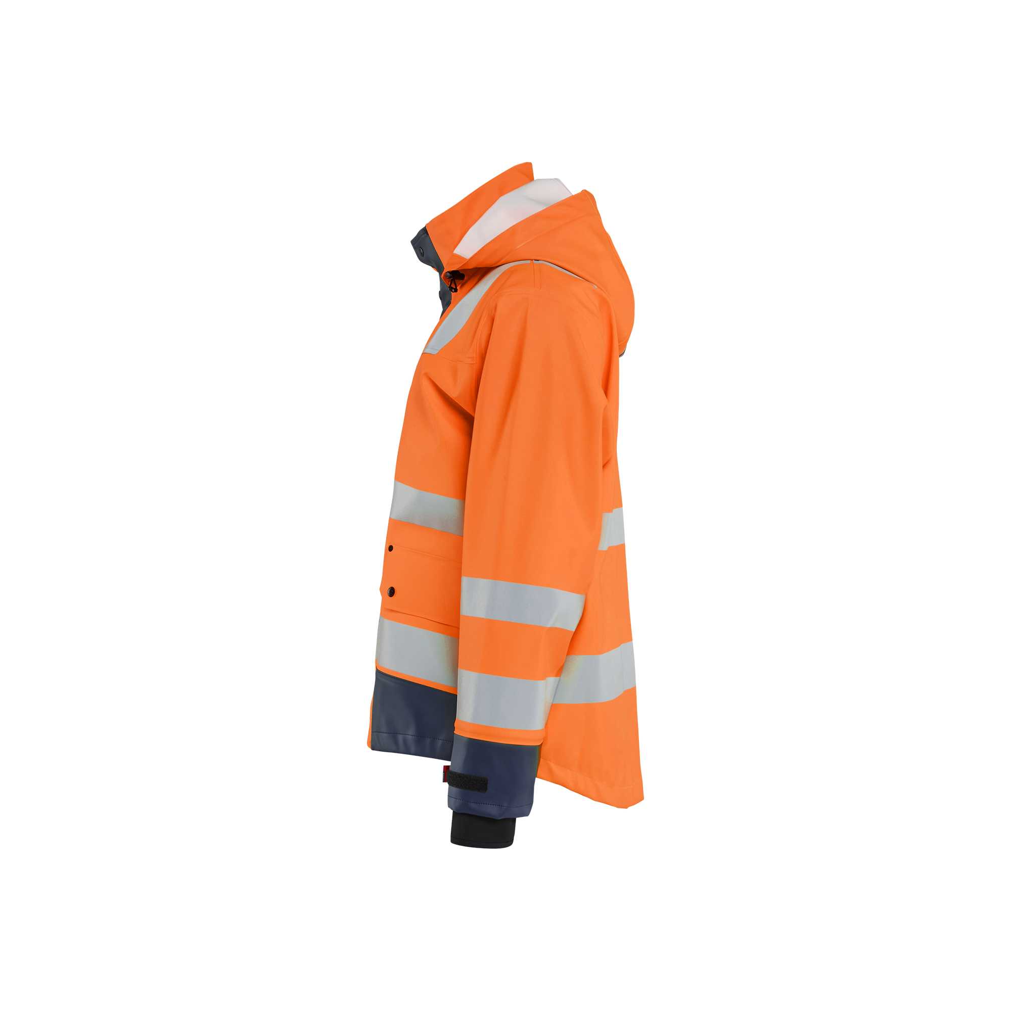 BLAKLADER 43272005 Rain jacket Hi Vis Level 3 Hi Vis Reflective Rain Jacket MEN - Waterproof