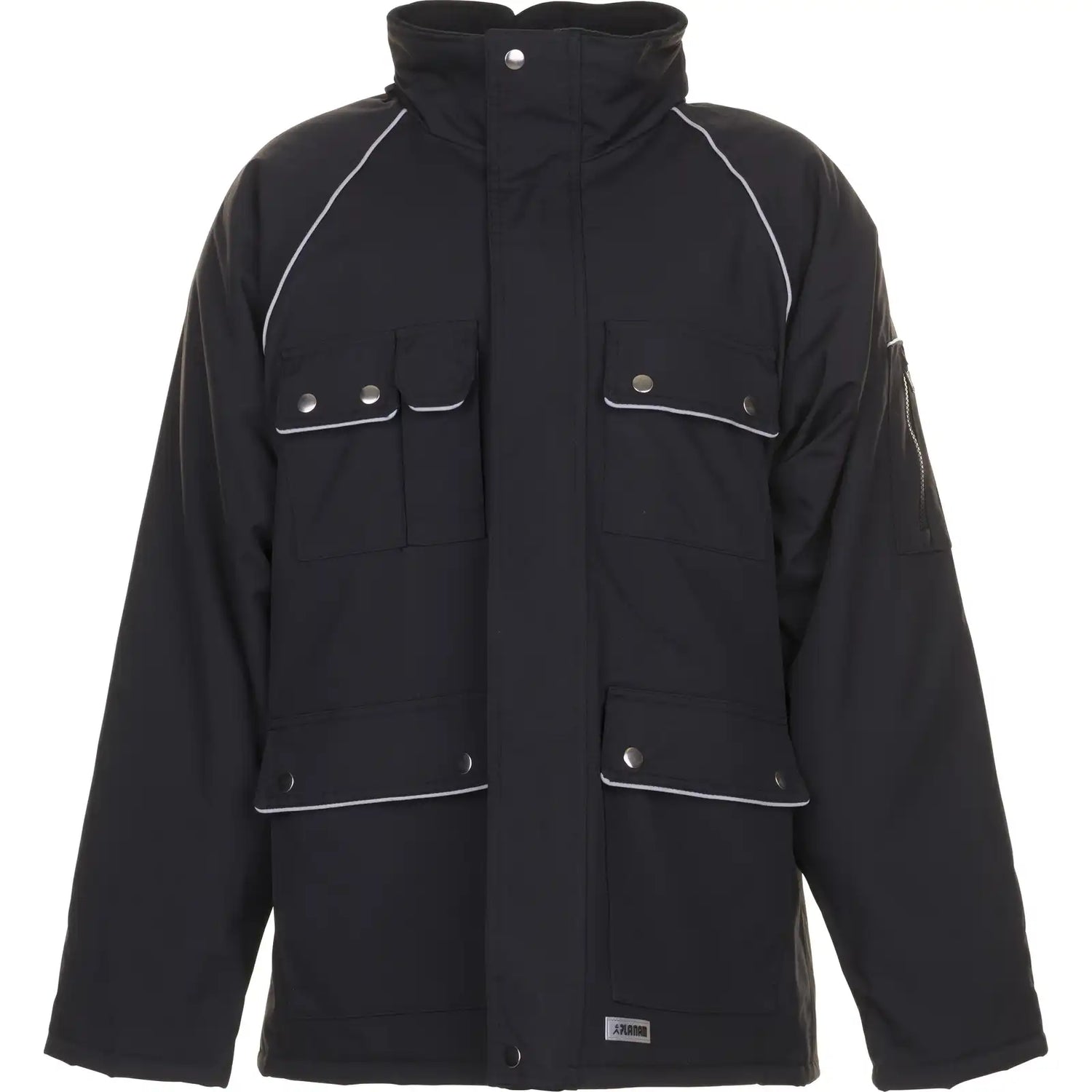 Planam Canvas 320 Winterparka schwarz/schwarz S schwarz/schwarz - Vorschaubild