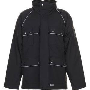 Planam Canvas 320 Winterparka schwarz/schwarz S schwarz/schwarz - Vorschaubild
