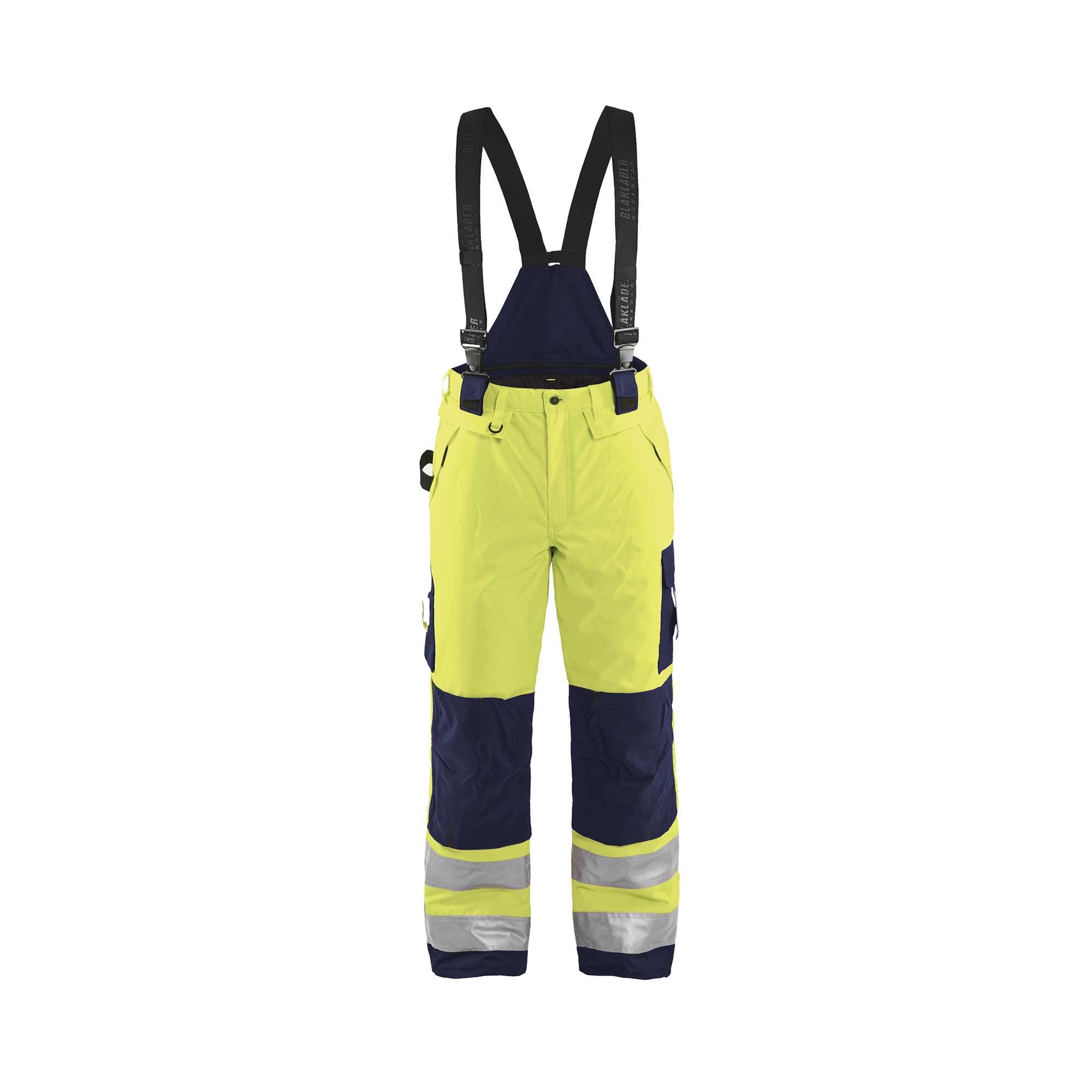 BLAKLADER 18851977 Hi Vis Winter Trousers Work Trousers Men - Waterproof