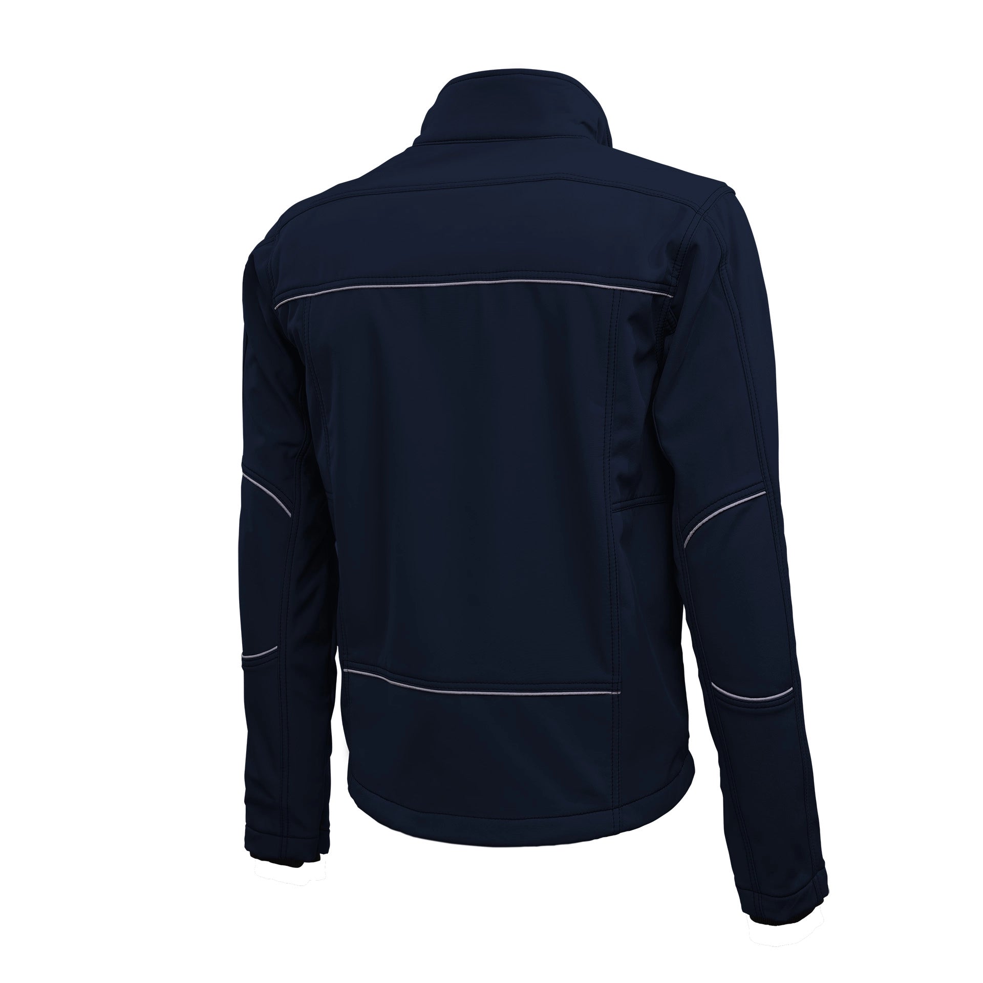 TMG Kult Worker Softshell jacket navy - KW-220080_Softshelljacke_navy_hinten_1920x1920