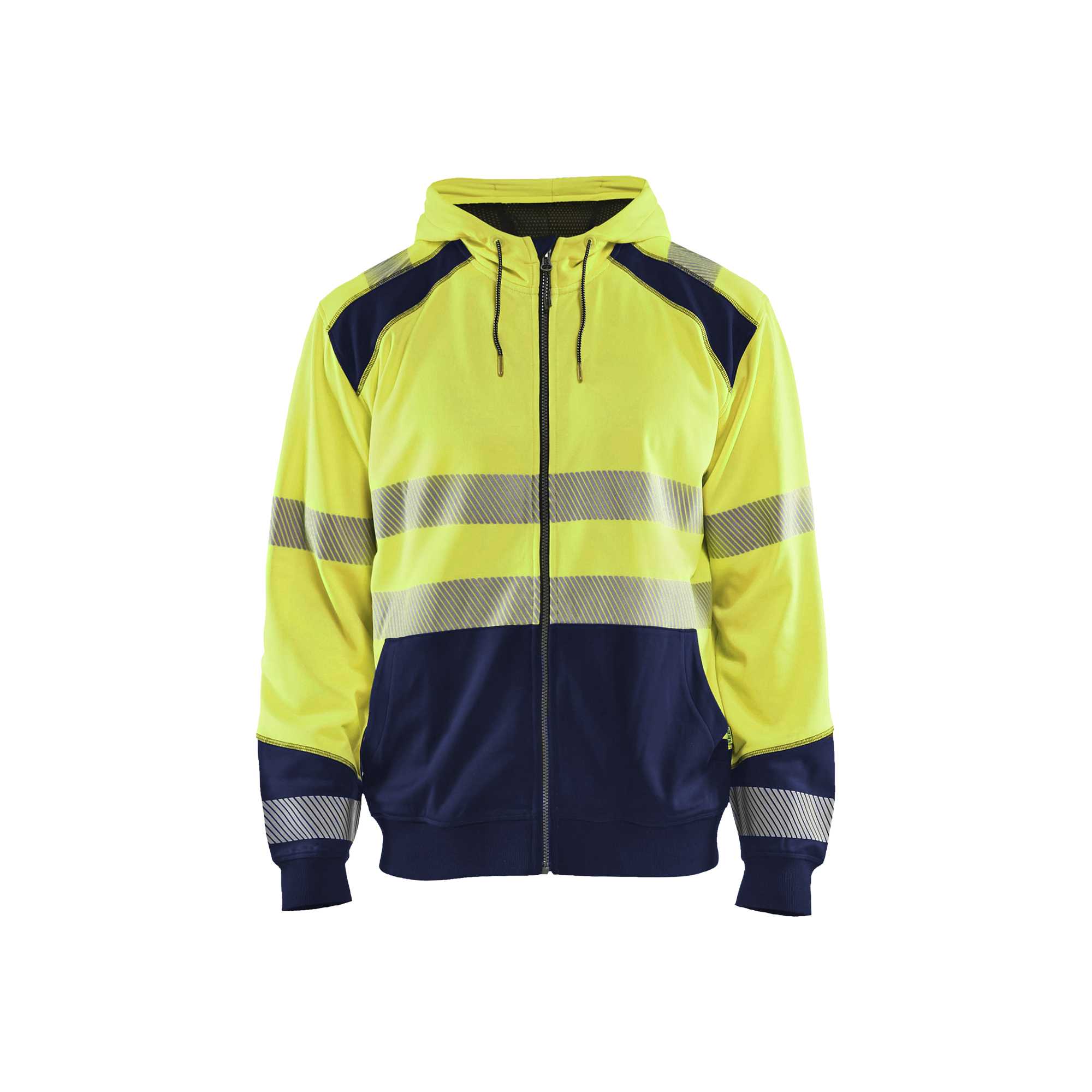 BLAKLADER 35462528 Hi Vis Hoodie Hi Vis Reflective Hoodie Work Sweatshirt MEN - Breathable