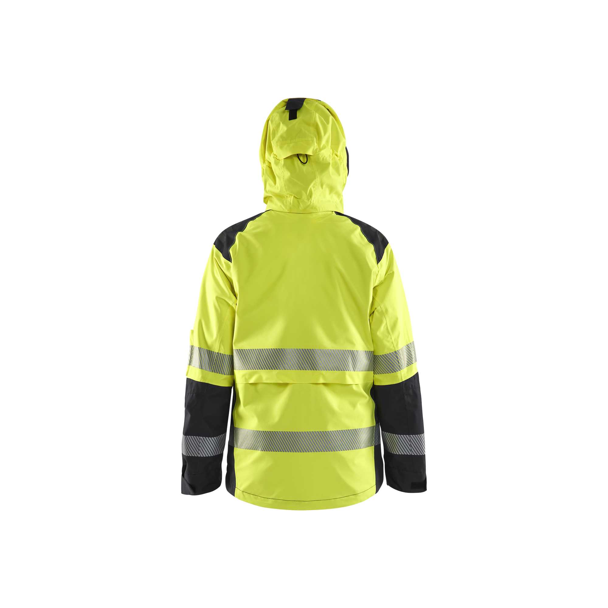 BLAKLADER 44361987 Women’s Hi Vis Shell Jacket Hi Vis Reflective Shell Work Jacket WOMEN - Waterproof