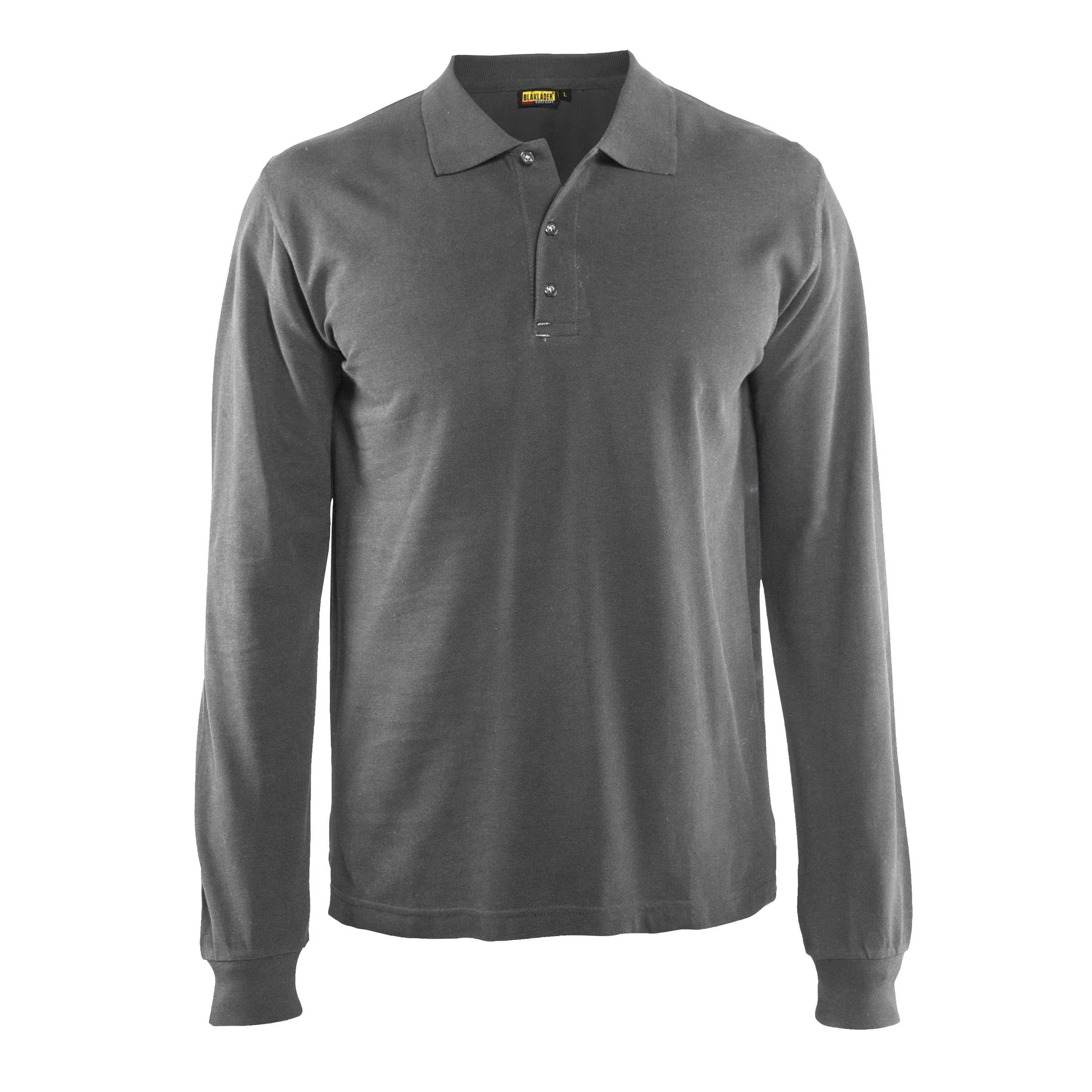 BLAKLADER 33881050 Polo Shirt Long Sleeved Work Sweatshirt MEN - 60% Cotton