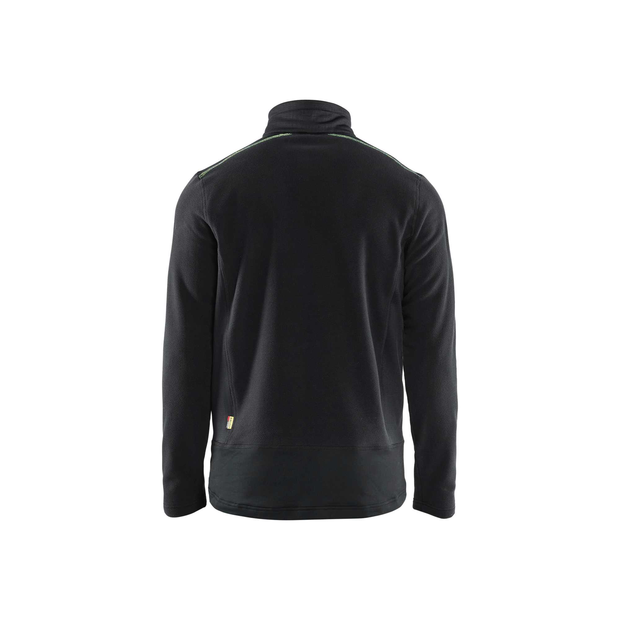 BLAKLADER 47651010 Microfleece Jacket Hi Vis Reflective Work Jacket MEN - Antipilling