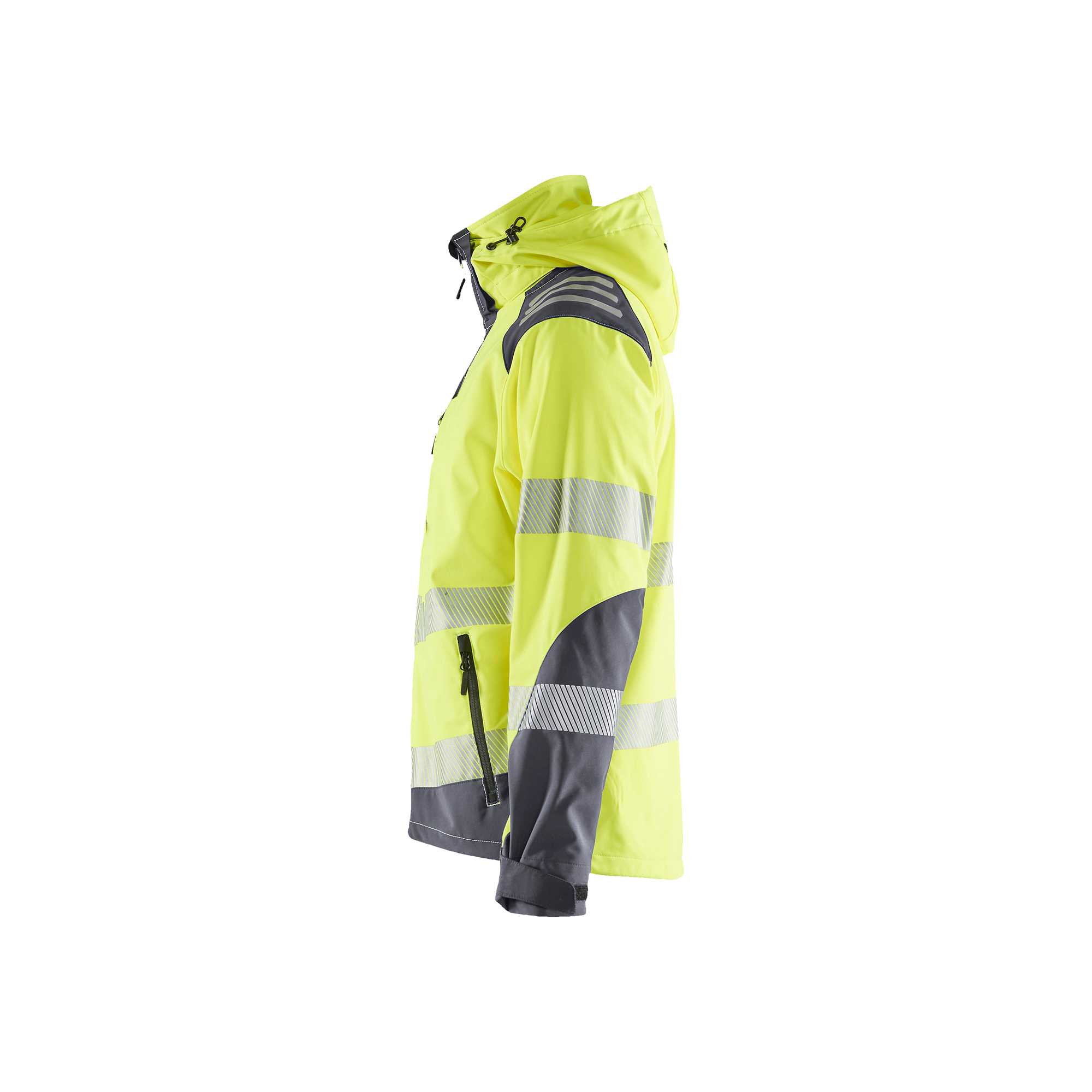 BLAKLADER 44912513 Hi Vis Softshell jacket Hi Vis Reflective Softshell Work Jacket MEN - Waterproof
