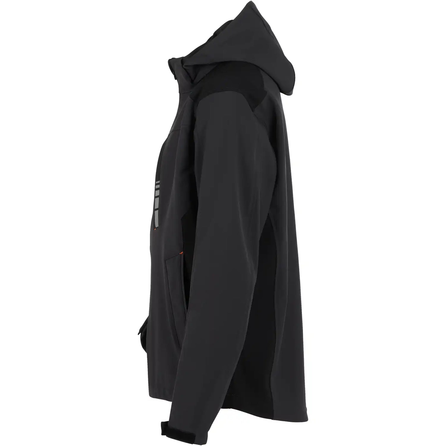 Planam Moto Softshelljacke grau/schwarz S grau/schwarz - Produktbild ohne Model