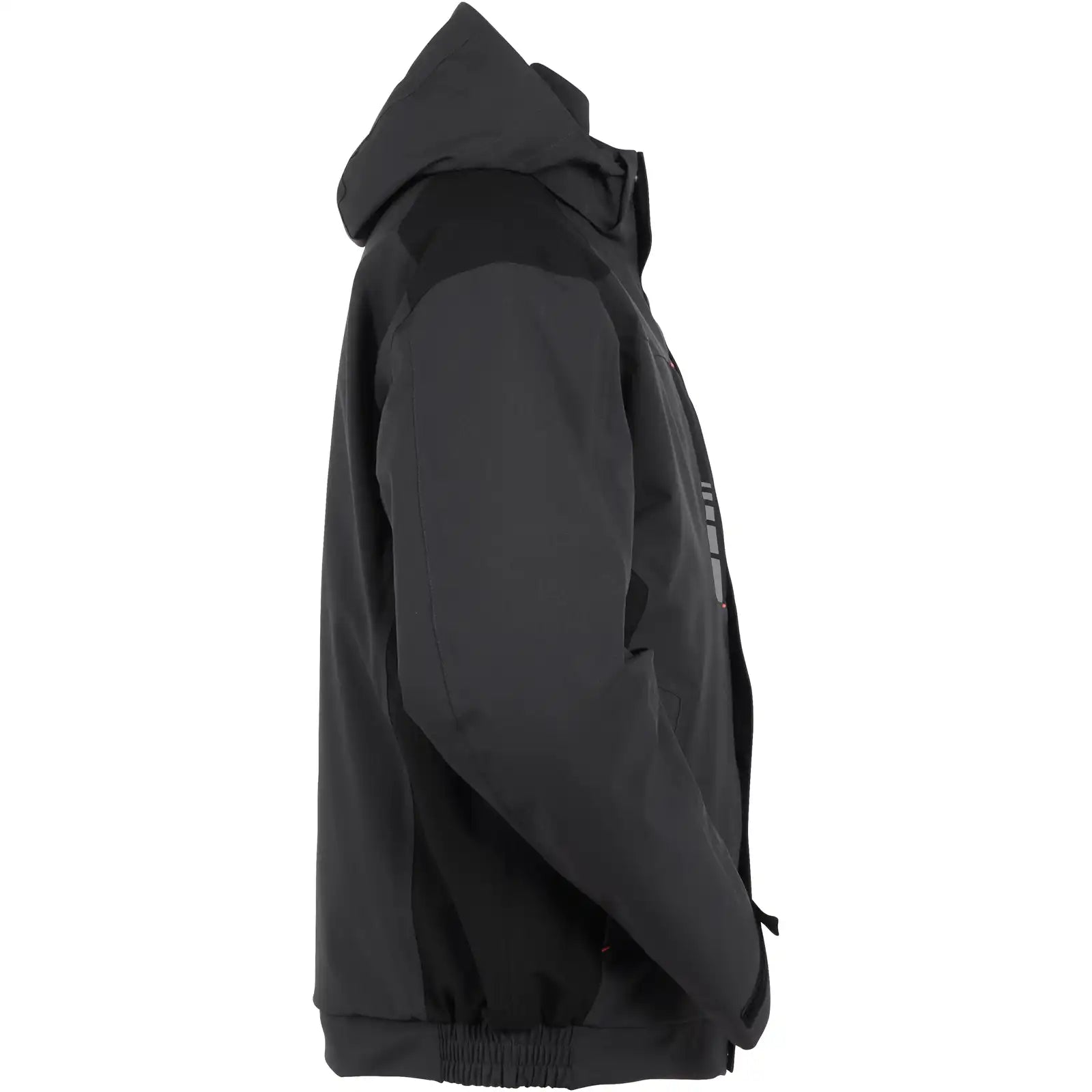 Planam Moto Winterjacke grau/schwarz S grau/schwarz - Produktbild ohne Model