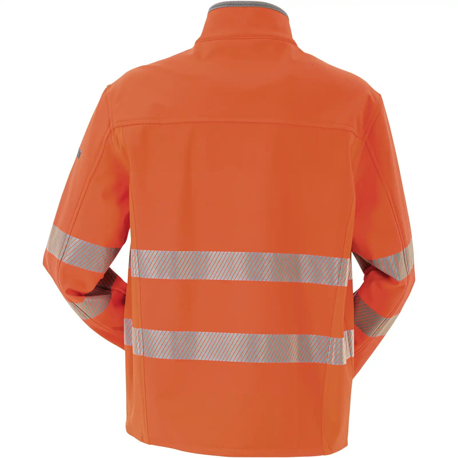Planam Norit Warnschutz Herren Pure Softshelljacke orange  102 orange - Produktbild ohne Model