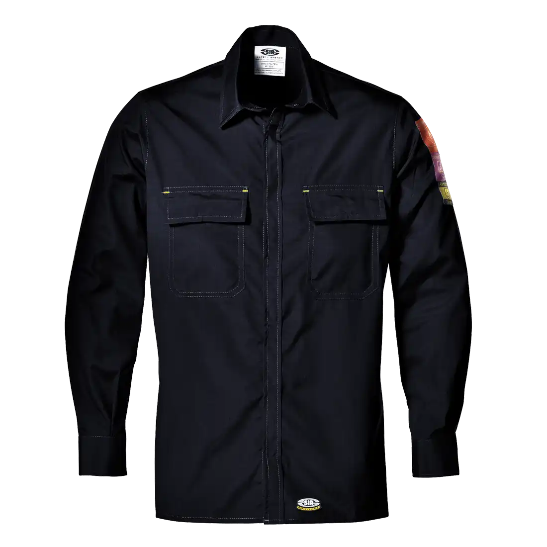 SIR SAFETY POLYTECH Long Sleeve Work Shirt MEN - Flame Retardant