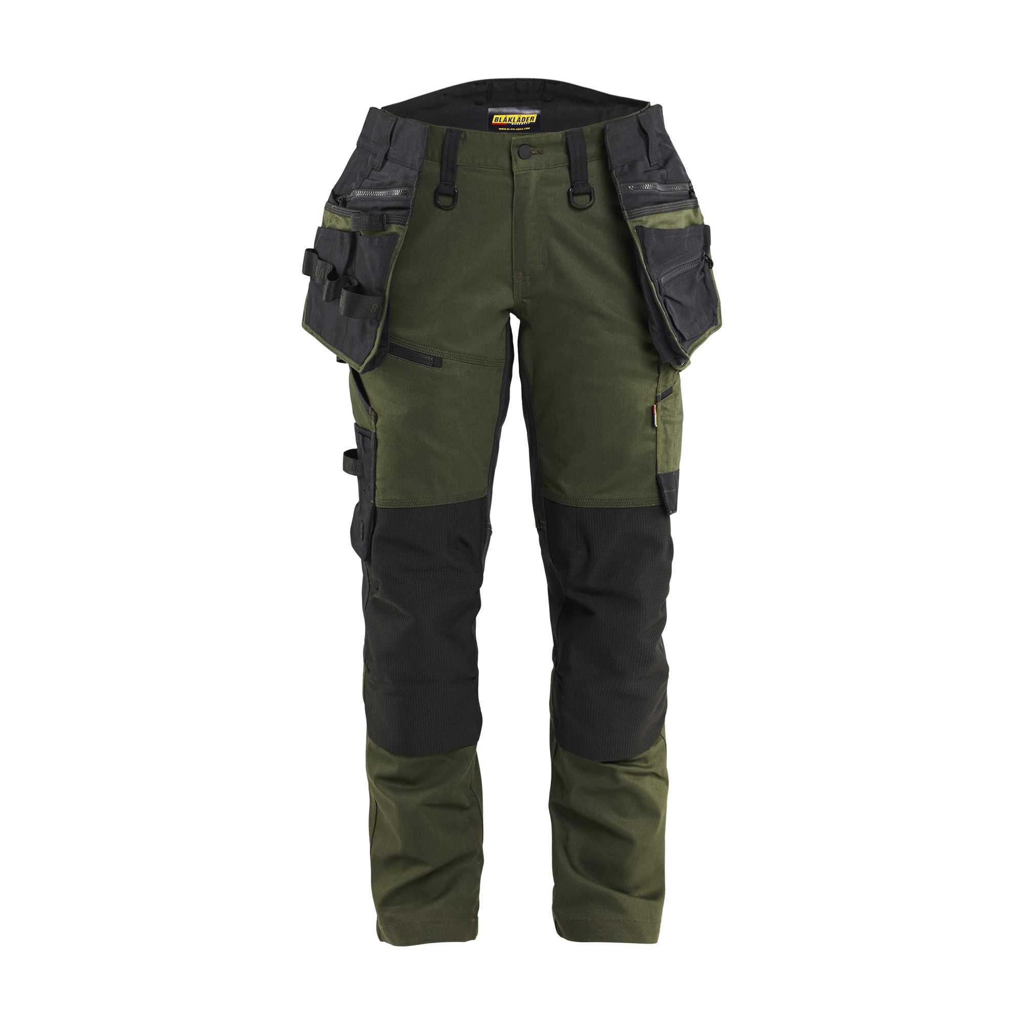 BLAKLADER 71701149 | STRIKER Dames Ambachtsbroek met Stretch Werkbroek Dames - Cordura Denim