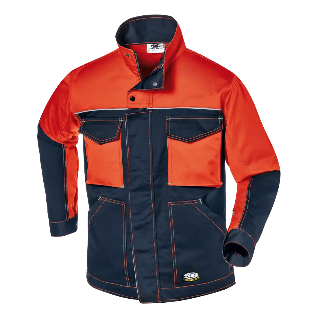 FUSION SHORT JACKET - High-Collar Design - Multi-Functional Pockets - Reinforced Seams - Image 1
