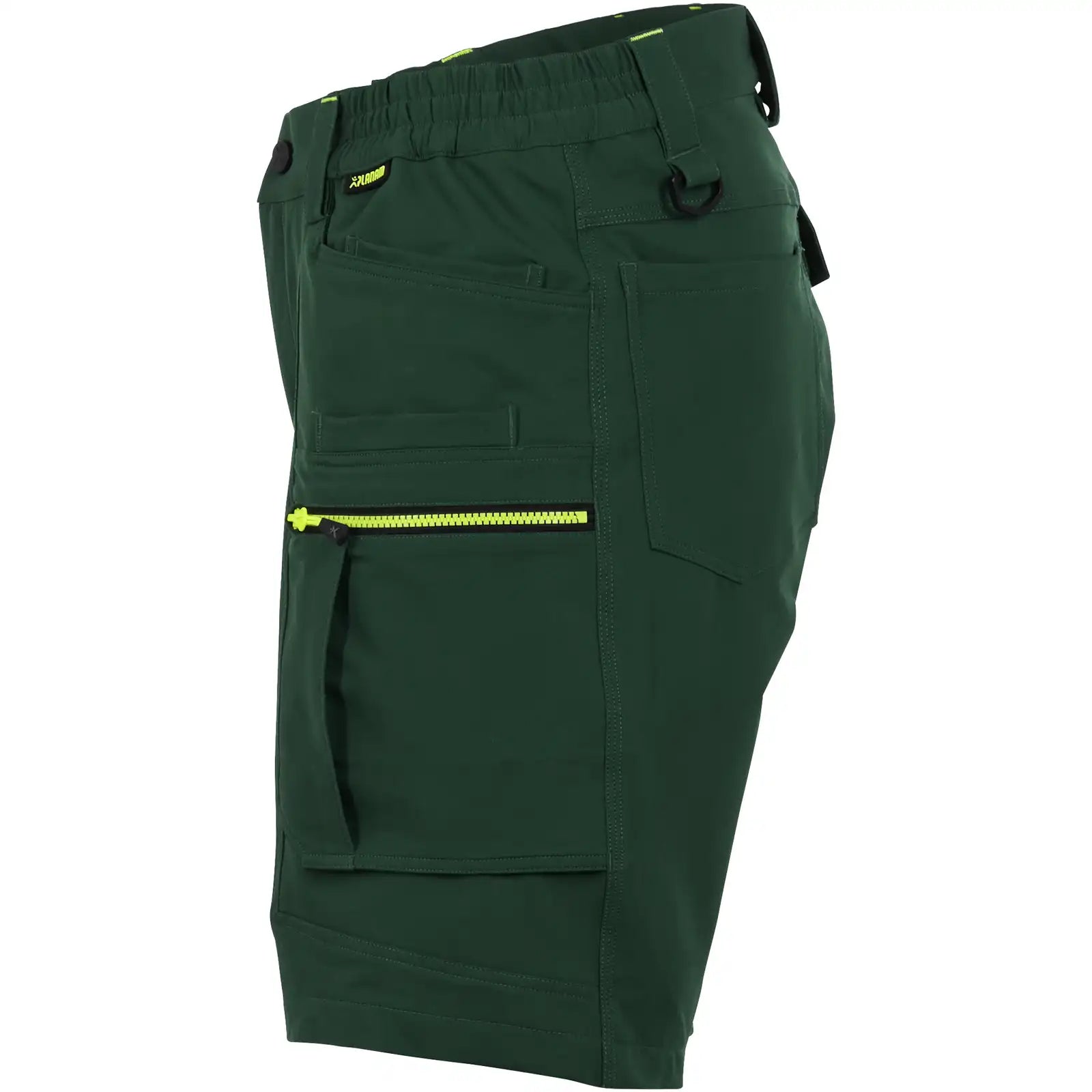 Planam rECOline Shorts grün             XS grün - Produktbild ohne Model