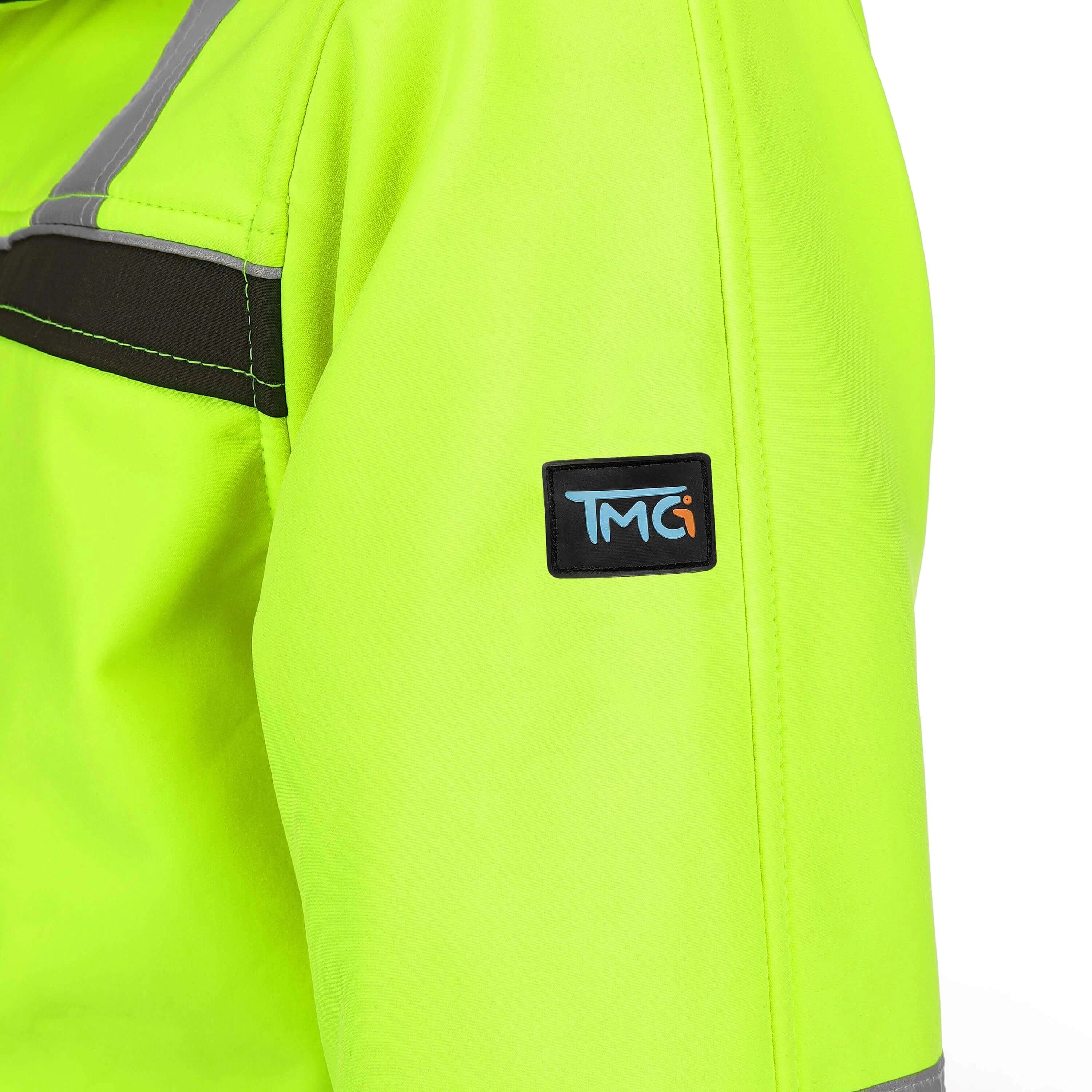 TMG Night Reflex Softshell jacket yellow - Softshell_Gelb_06