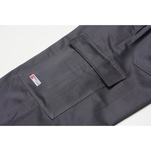 Planam Weld Shield Latzhose kornblumenblau/schwarz 102 kornblumenblau/schwarz - Extra Detailbild