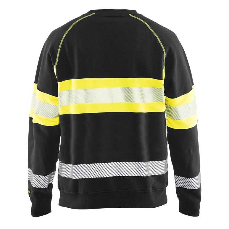 BLAKLADER 33591158 Hi Vis Sweater Hi Vis Reflective Work Sweatshirt MEN - 100% Cotton