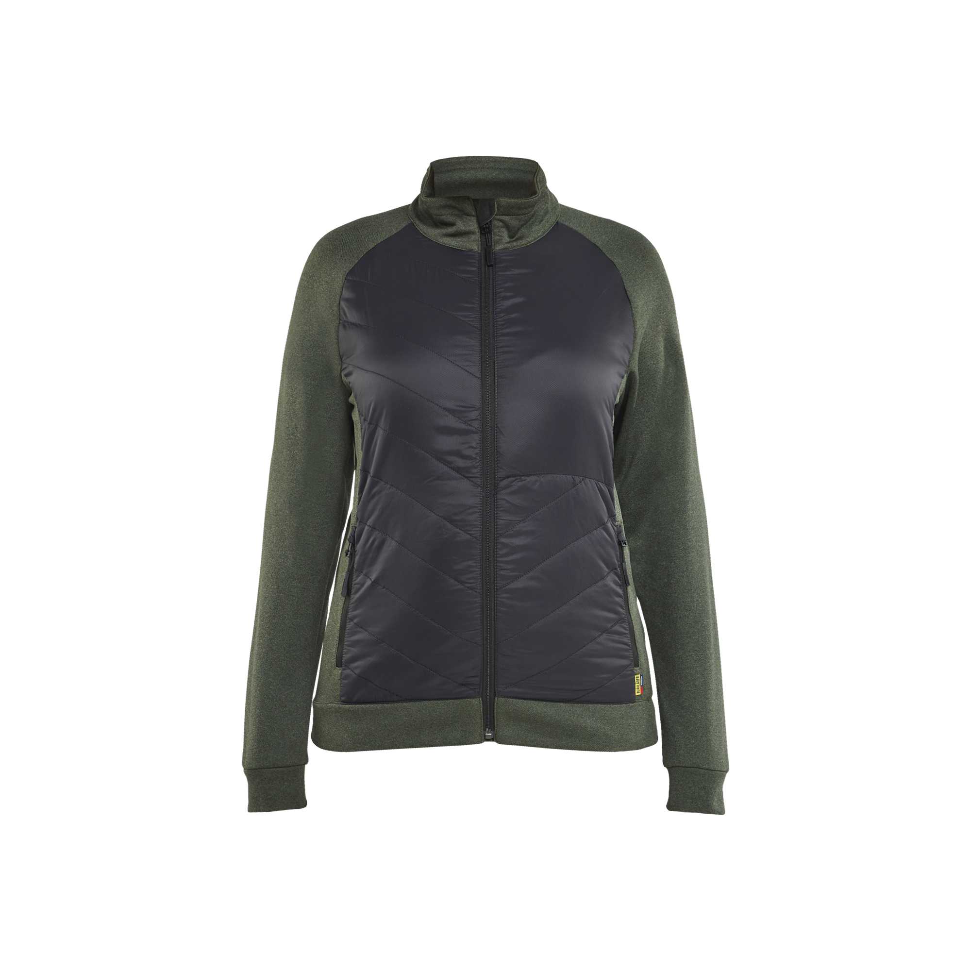 BLAKLADER 34192533 Women's Hybrid Sweatshirt Work Jacket WOMEN - Pique Fleece