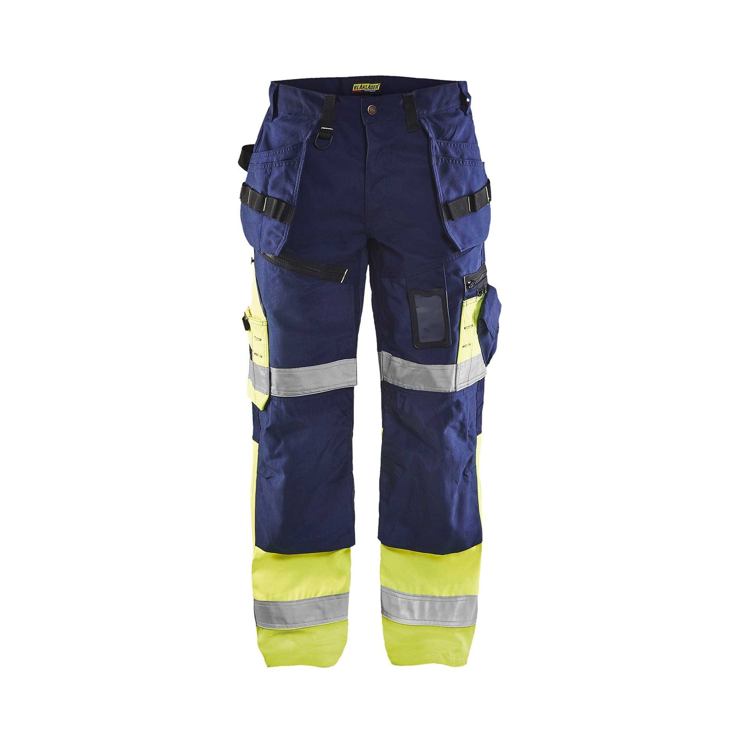 BLAKLADER 15081860 High Vis broek X1500 High Vis Reflecterende Werkbroek Heren - Twillstof