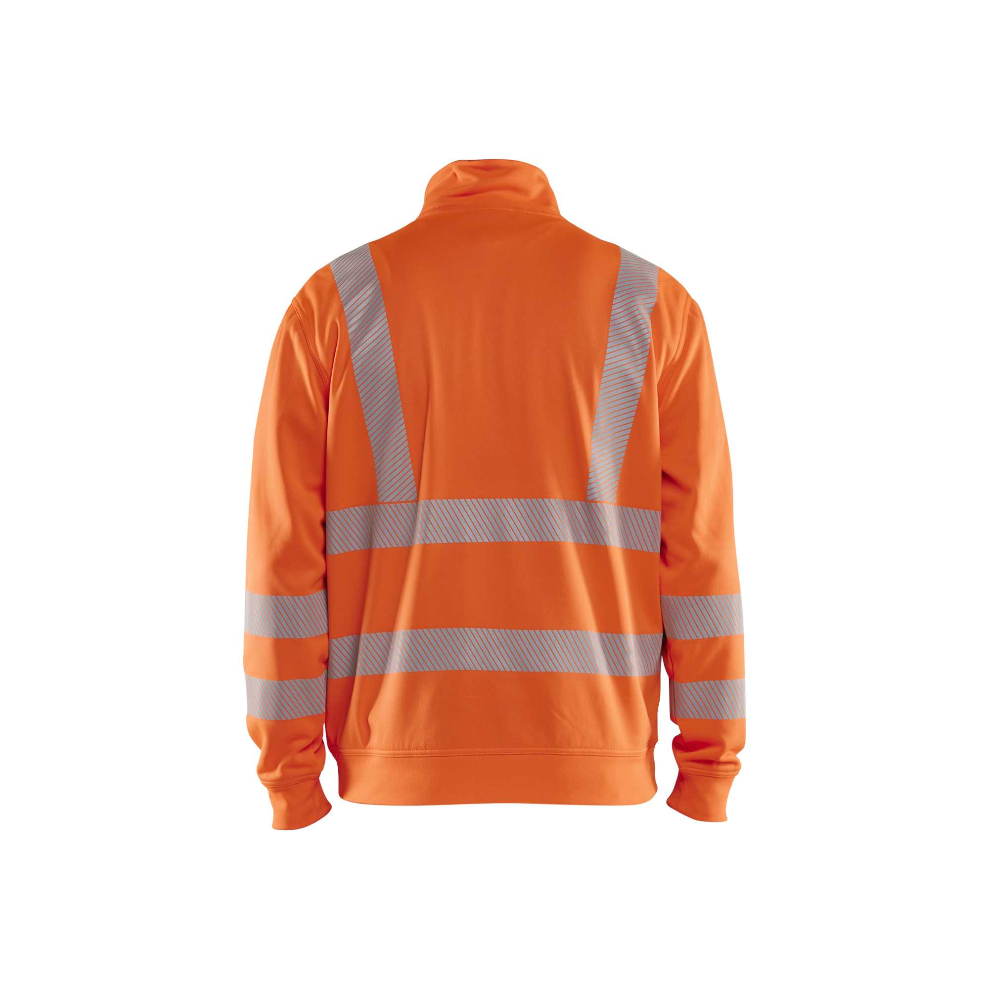 BLAKLADER 35642538 Hi Vis Reflective Half-zip Work Sweatshirt MEN - Breathable