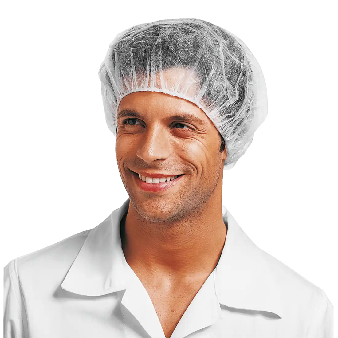 ROUND HAIRNET - Atmungsaktiv - 100% Polypropylen - Packung mit 1000