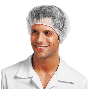 ROUND HAIRNET - Breathable - 100% Polypropylene - Pack of 1000