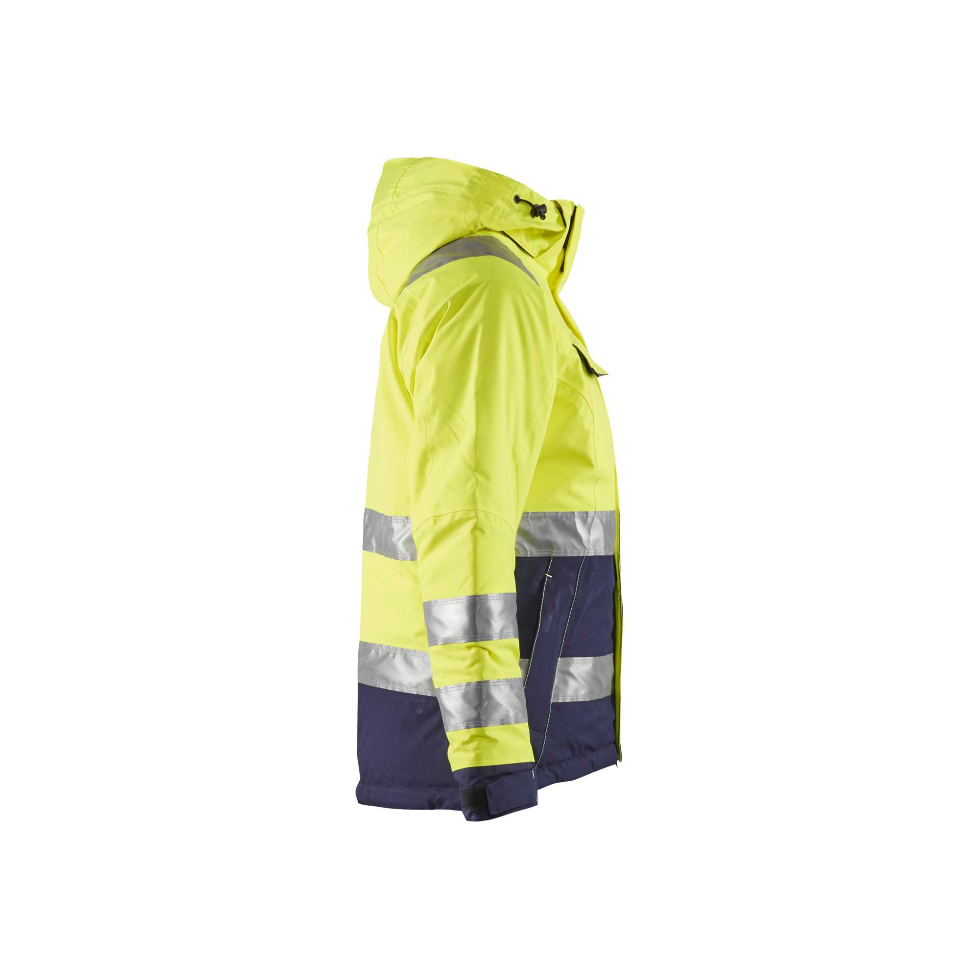 BLAKLADER 48721987 Women's Hi Vis Winter Jacket Hi Vis Reflective Work Jacket WOMEN - Waterproof