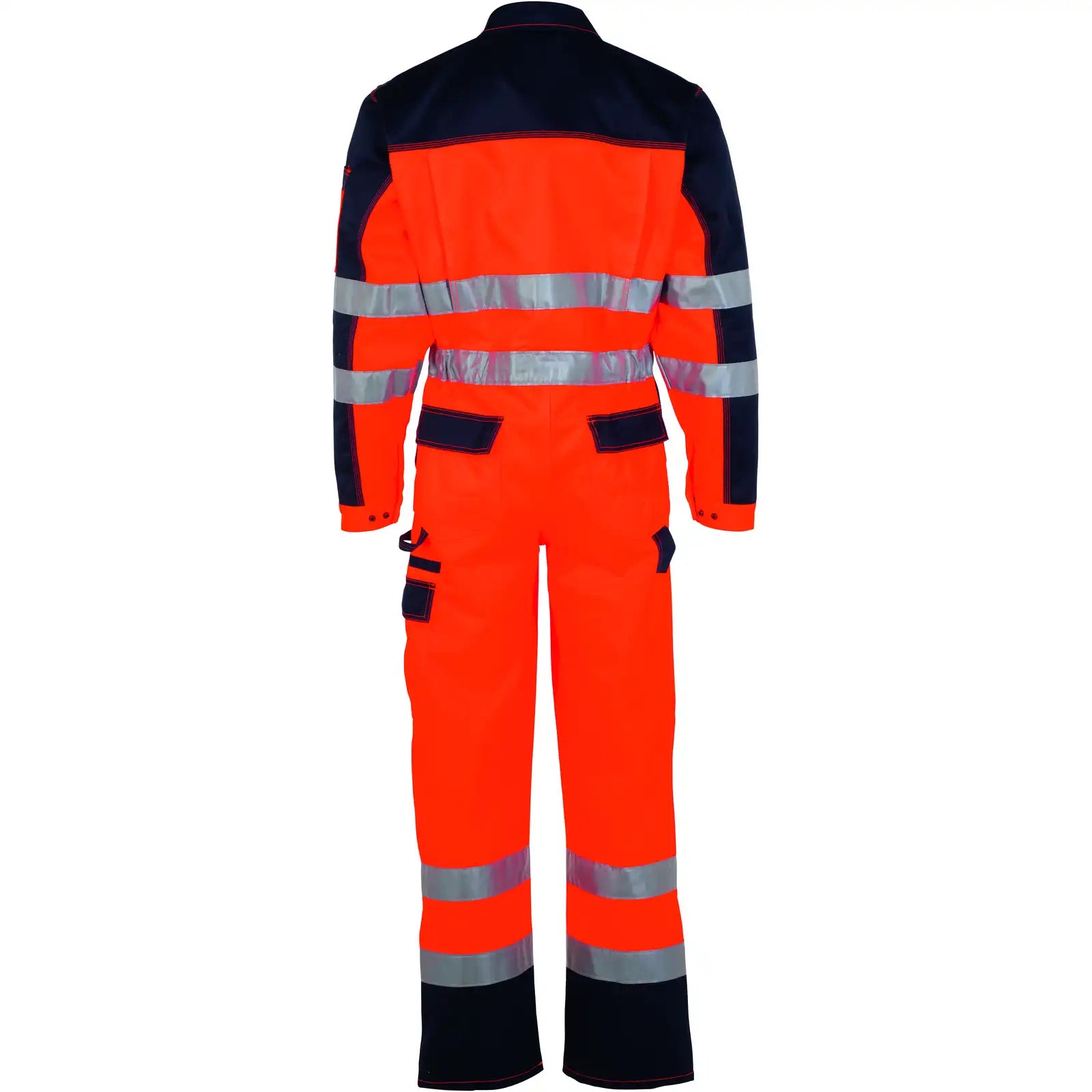 Planam Warnschutz Rallyekombi orange/marine 102 orange/marine - Produktbild ohne Model