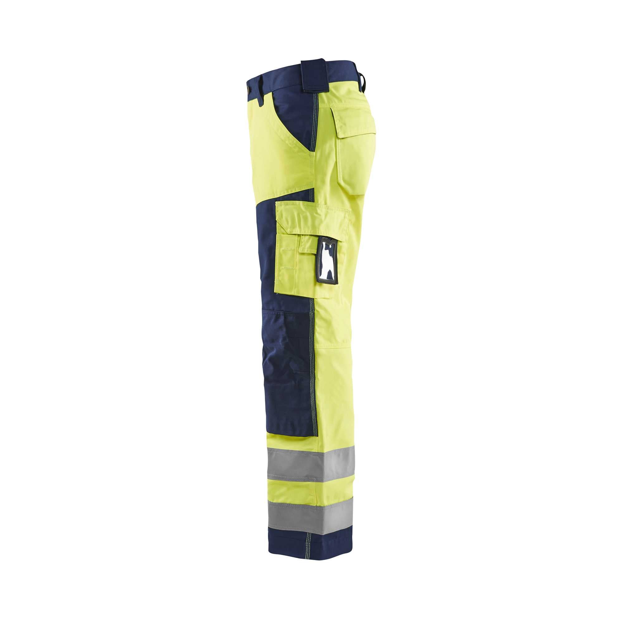 BLAKLADER 15661811 | Hi Vis trousers Hi Vis Reflective Work Trousers Men - Class 2 Certified