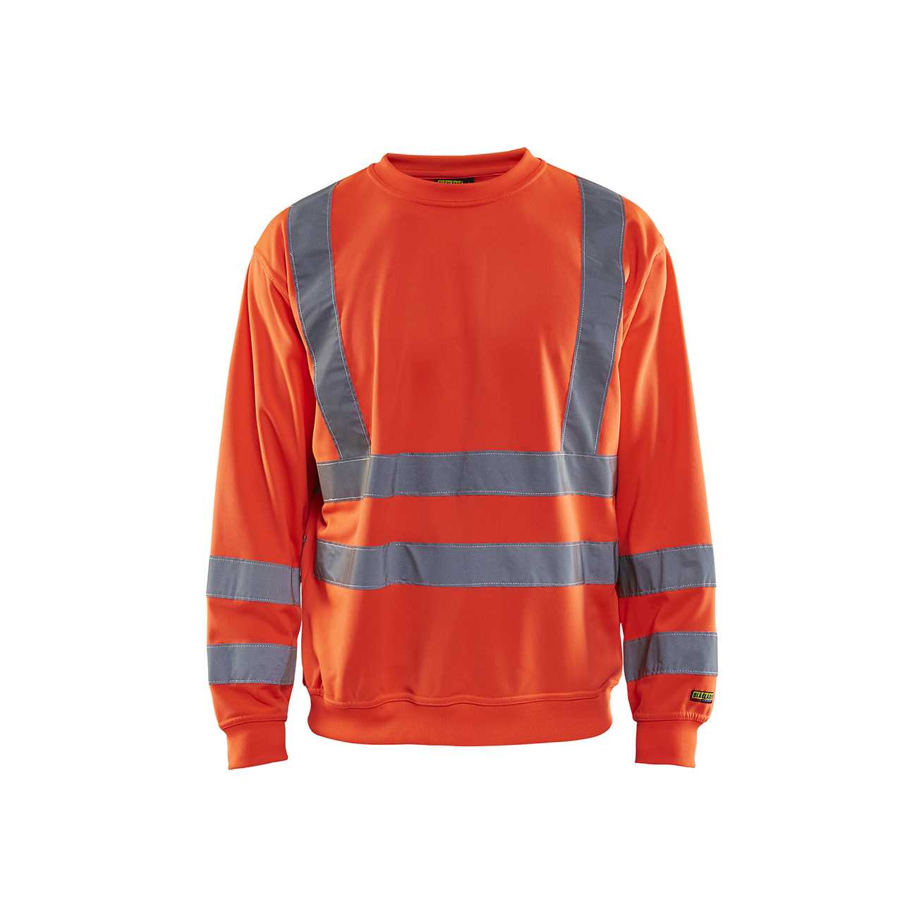 BLAKLADER 33411974 Hi Vis Reflective Work Sweatshirt MEN - 100% Polyester