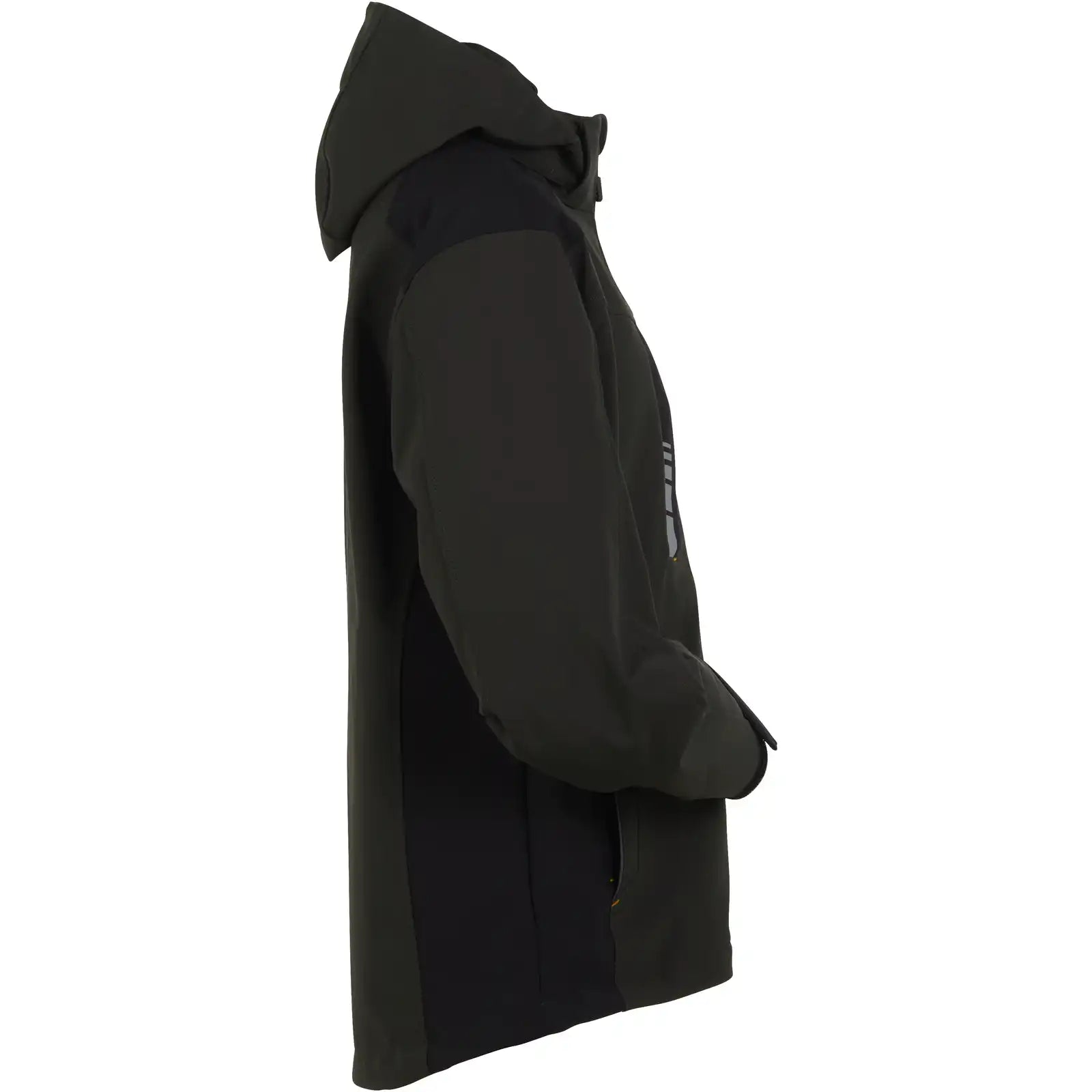 Planam Moto Softshelljacke oliv/schwarz S oilv/schwarz - Produktbild ohne Model